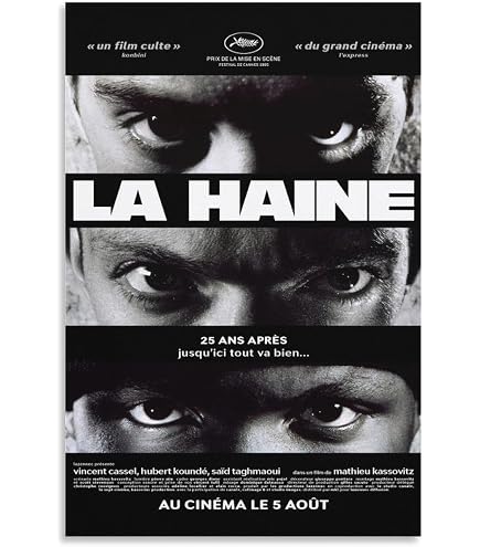 Amazon.co.jp: 憎しみLa Haine 映画 ポスター 絵画 ポスター 印刷